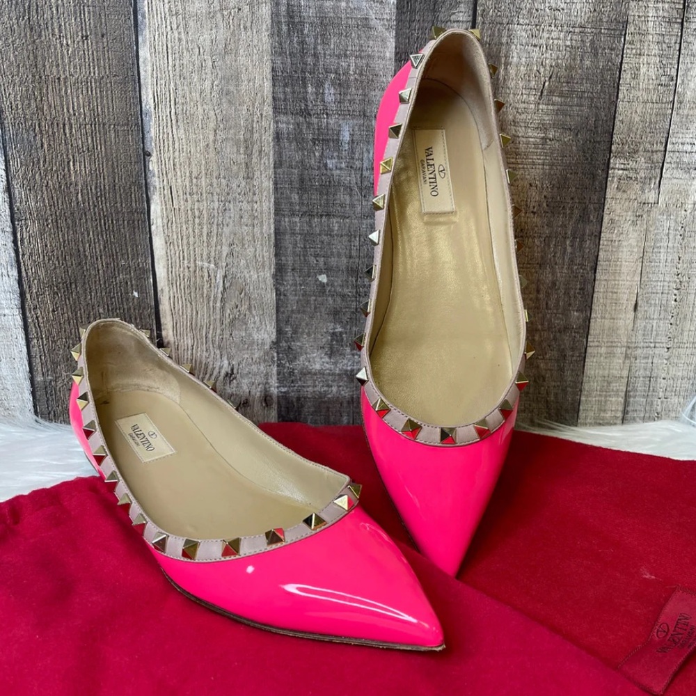 Shoes Luxury Designer By Valentino Size: 9.5